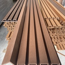 Cung Cấp Và Thi Công Tấm Lam 4 Sóng Gỗ Nhựa Ngoài Trời Tại Thủ Đức Uy Tín