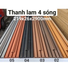 Lam sóng gỗ nhựa ngoài trời giá tốt tại Dĩ An