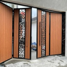 Thi công cửa cổng gỗ nhựa chuyên nghiệp tại Thủ Đức