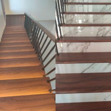 Mặt bậc cầu thang nhựa giả gỗ tại Phường Thuận An - TPHCM 