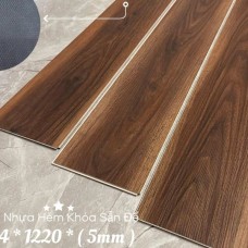 Sàn nhựa hèm khóa tại Hóc Môn
