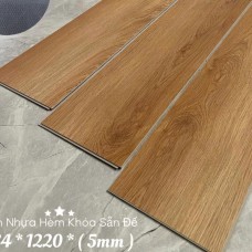 Thi công sàn nhựa giả gỗ tại Hóc Môn