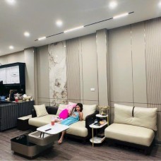 Thi công tấm ốp tường than tre tại Quận 12