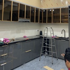 Thi công tủ bếp acrylic chuyên nghiệp tại Dĩ An