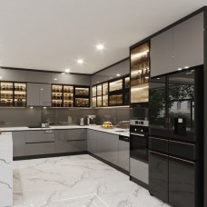 Thi công tủ bếp acrylic chuyên nghiệp tại Tân Uyên