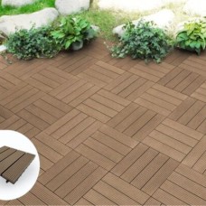 Vỉ gỗ nhựa lót sàn ban công tại Dĩ An
