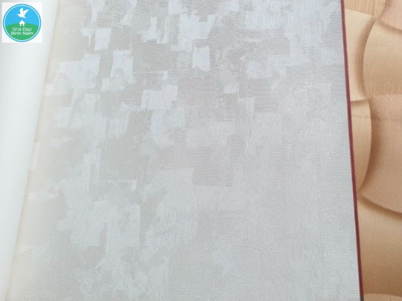 Giấy dán tường đơn sắc trang trí phòng ngủ