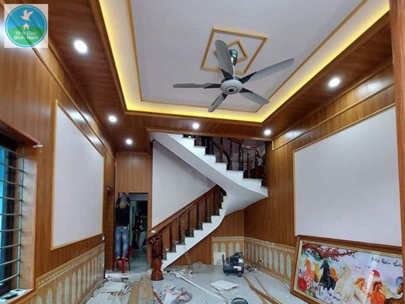 Trần nhựa nano giật cấp Trần nhựa nano giật cấp