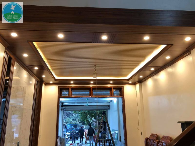 Trần nhựa nano giật cấp