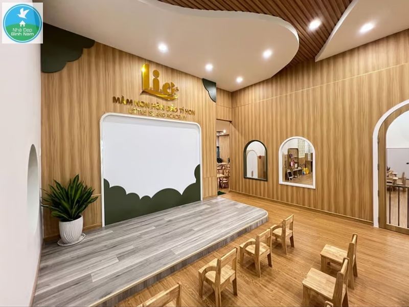Công trình tấm ốp nhựa nano 