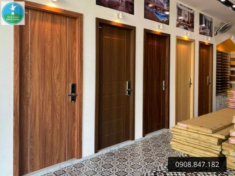 Cửa nhựa giả gỗ Composite 