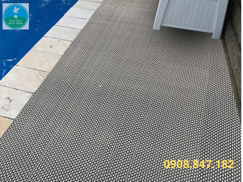 Thảm nhựa lưới chống trơn trượt Thảm nhựa lưới chống trơn trượt