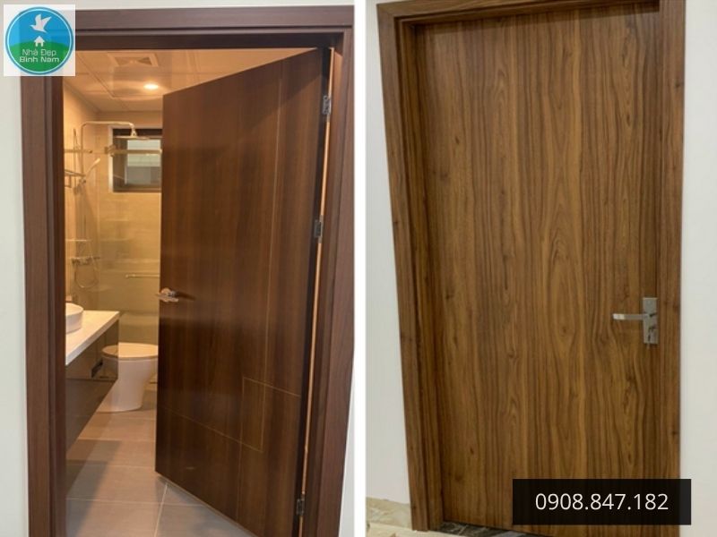 Cửa composite dùng cho nhà tắm 