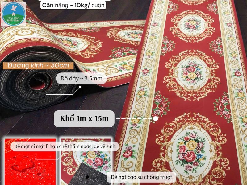 Thảm đỏ trải sàn Thảm đỏ trải sàn