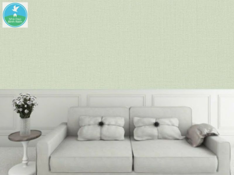 Giấy dán tường họa tiết hoa văn trang trí phòng ngủ