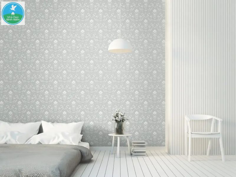Giấy dán tường đơn sắc trang trí phòng ngủ Giấy dán tường đơn sắc trang trí phòng ngủ