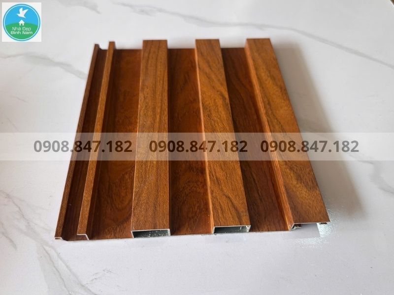 Trần nhôm lam sóng ngoài trời 