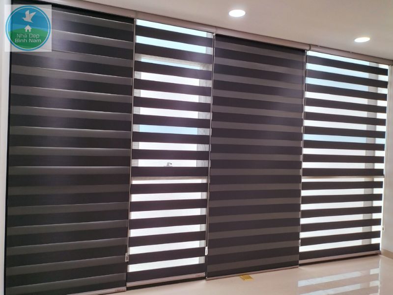 Rèm cầu vồng, còn gọi là rèm cuốn hai lớp Rèm cầu vồng, còn gọi là rèm cuốn hai lớp