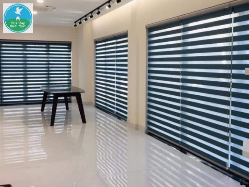 Rèm cầu vồng, còn gọi là rèm cuốn hai lớp Rèm cầu vồng, còn gọi là rèm cuốn hai lớp