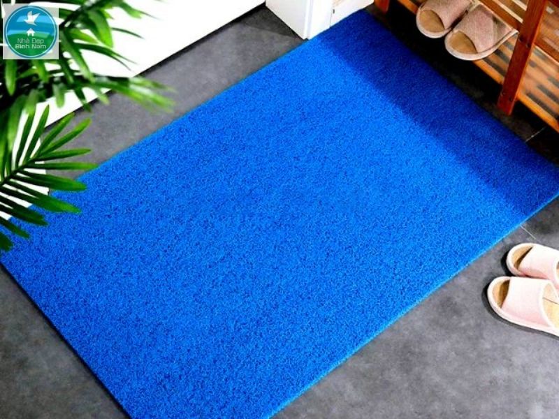 Lót thảm sợi mì khu vực nhà tắm 