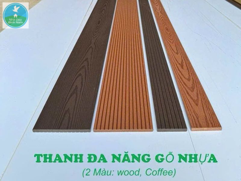 Bảng màu thanh đa năng gỗ nhựa Composite