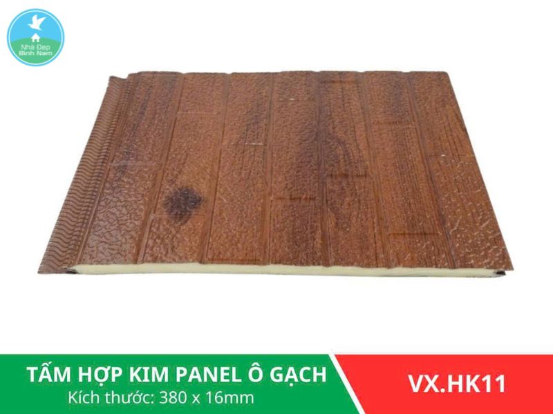 Tấm panel tôn xốp là loại vật liệu xây dựng được cấu tạo từ ba lớp