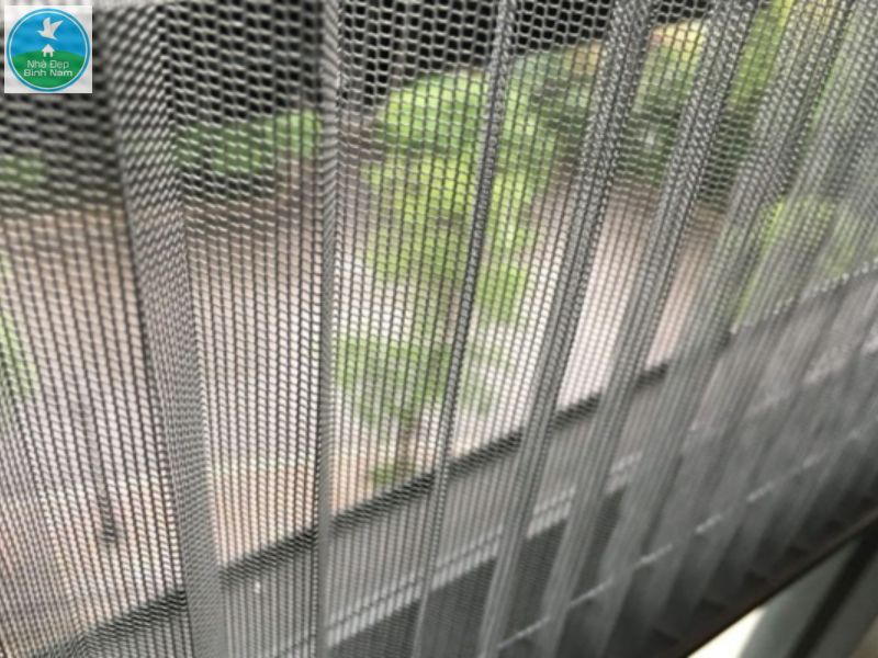 Lưới dày giúp ngăn muỗi 