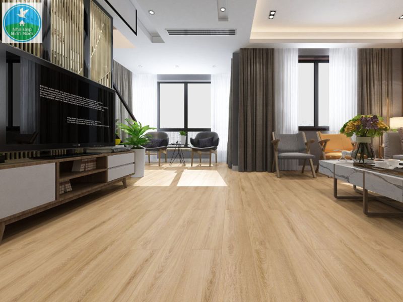 Sàn nhựa vân gỗ hèm khóa có khả năng chống nước 100% Sàn nhựa vân gỗ hèm khóa có khả năng chống nước 100%