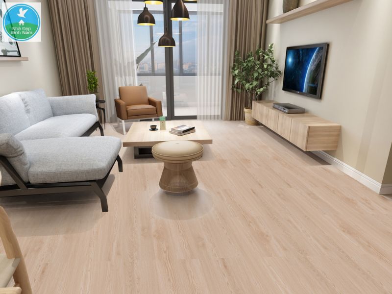 Sàn nhựa hèm khóa đế cao su