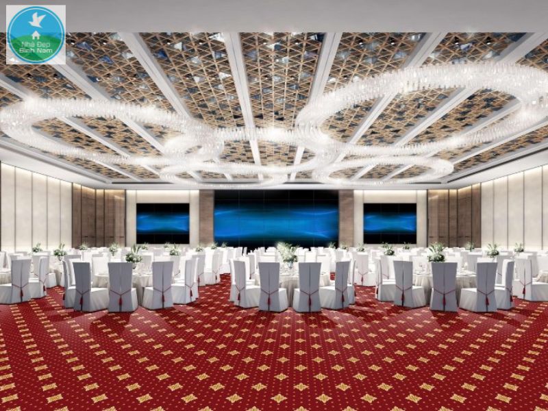 Thảm đỏ trải sàn hội nghị Thảm đỏ trải sàn hội nghị