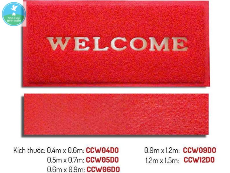 Thảm nhựa welcome
