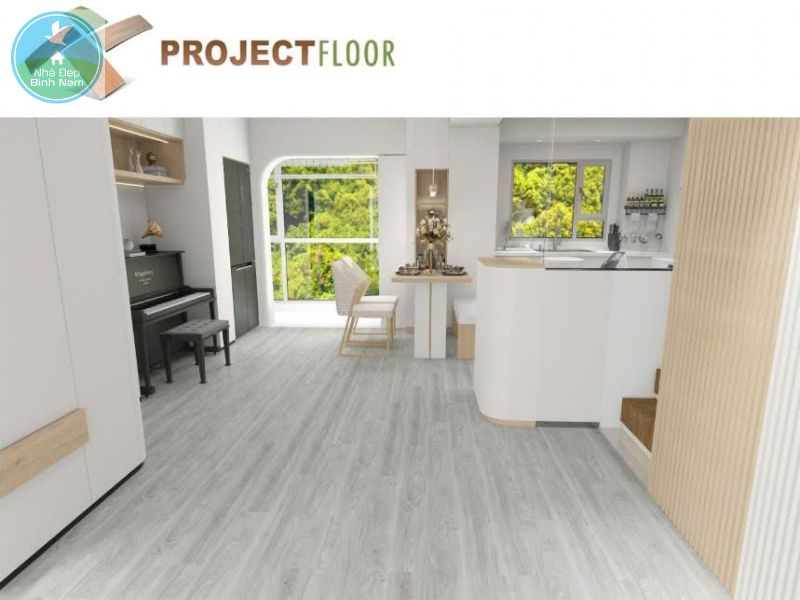 Sàn nhựa hèm khóa giả gỗ