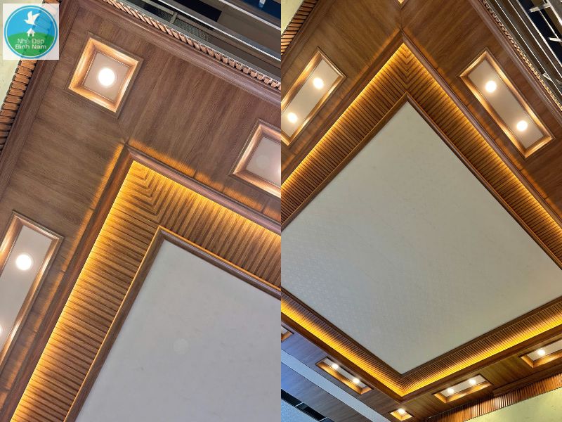 Chi tiết góc trần