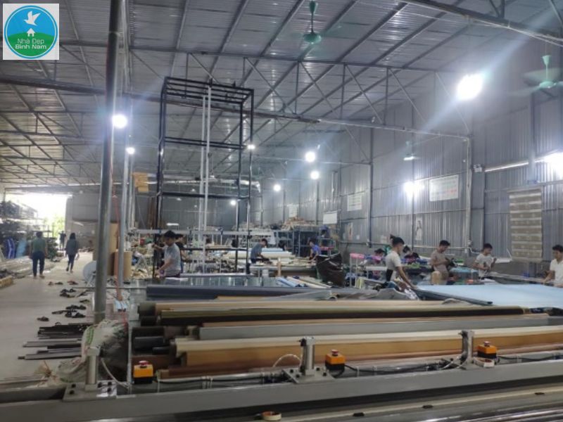 Xưởng sản xuất rèm Bình Nam  Xưởng sản xuất rèm Bình Nam