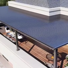 Kho lam sóng nhôm lợp mái tại Bình Chánh