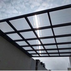 Tấm poly lấy sáng làm mái che tại Thủ Đức