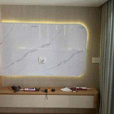 Thi công tấm ốp than tre tại Tân Sơn Nhất