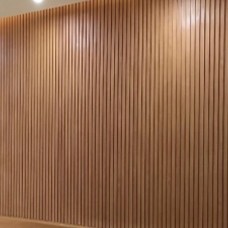 Thi công tấm ốp tường lam sóng tại Vườn Lài