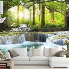 Thi công tranh lụa 3D chuyên nghiệp tại Dĩ An