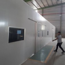 Thi công vách ngăn phòng lạnh tại Dĩ An
