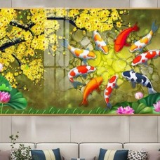 Tranh 3d tráng gương giá rẻ tại Biên Hòa