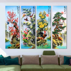 TRANH GẠCH 3D ỐP TƯỜNG TẠI LINH XUÂN - THỦ ĐỨC