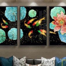 Tranh tráng gương 3d tại phường Đông Hưng Thuận