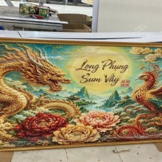 Tranh tráng gương treo tường tại Quận 12