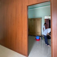 Vách ngăn nhựa 2 mặt giá rẻ tại KĐT Vạn Phúc