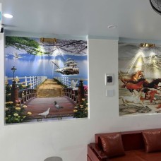 Xưởng in tranh 3d dán tường chất lượng tại Vườn Lài