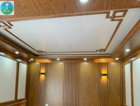 Công trình trần nhựa nano tại Vườn Lài